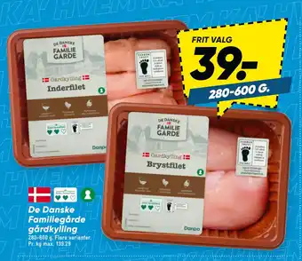 Bilka De Danske Familiegårde gårdkylling tilbud