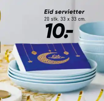 Bilka Eid servietter tilbud
