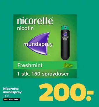 Nicorette mundspray