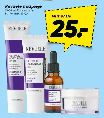 Bilka Revuele hudpleje tilbud