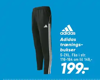 Bilka Adidas træningsbukser tilbud