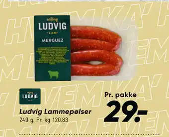 Bilka Ludvig Lammepølser tilbud