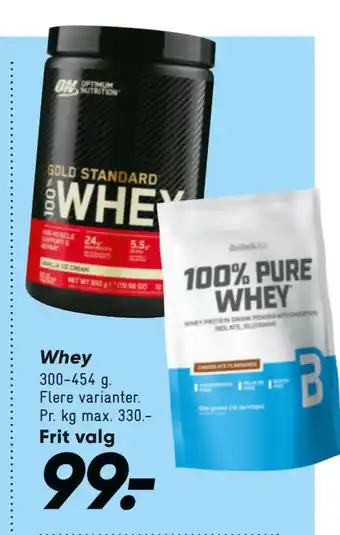 Bilka Whey tilbud