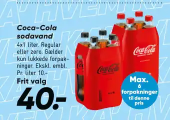 Bilka Coca-Cola sodavand tilbud