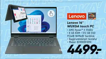 Bilka Lenovo 14 WUXGA touch PC tilbud