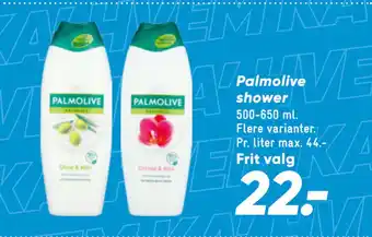Bilka Palmolive shower tilbud