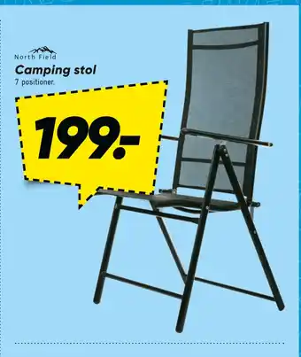Bilka Camping stol tilbud