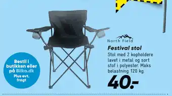 Bilka Festival stol tilbud