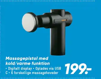 Bilka Massagepistol med kold/varme funktion tilbud