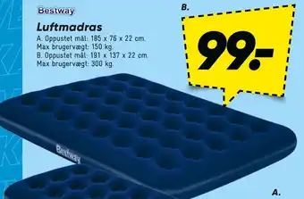 Bilka Luftmadras tilbud