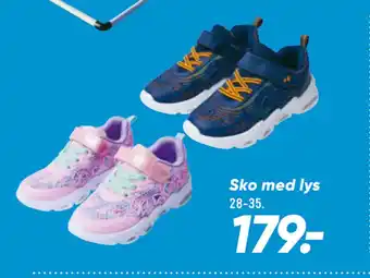 Bilka Sko med lys tilbud