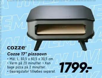 Bilka Cozze 17 pizzaovn tilbud