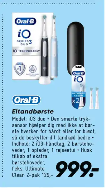 Bilka Eltandbørste tilbud