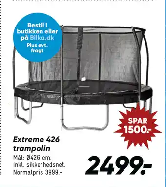 Bilka Extreme 426 trampolin tilbud