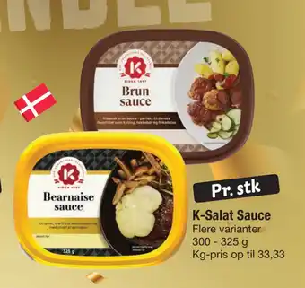 Fakta Tyskland K-Salat Sauce tilbud
