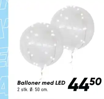 Bilka Balloner med LED tilbud
