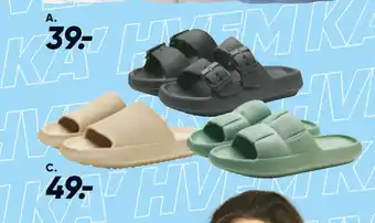 Bilka Slippers til hele familien tilbud