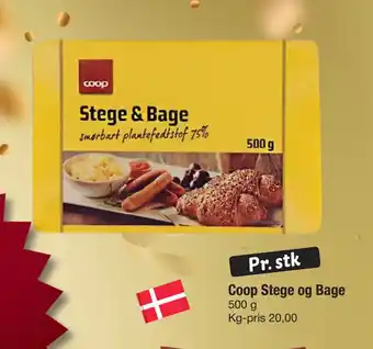 Fakta Tyskland Coop Stege og Bage tilbud