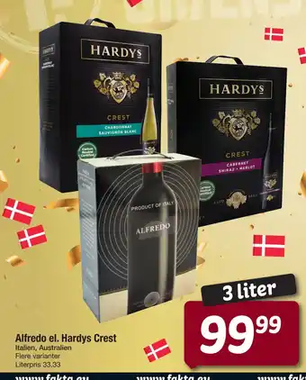 Fakta Tyskland Alfredo el. Hardys Crest tilbud