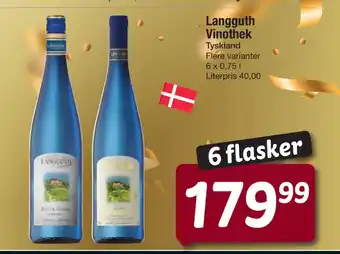 Fakta Tyskland Langguth Vinothek tilbud