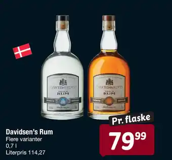 Davidsen’s Rum