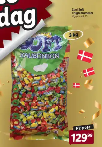 Fakta Tyskland Cool Soft Frugtkarameller tilbud
