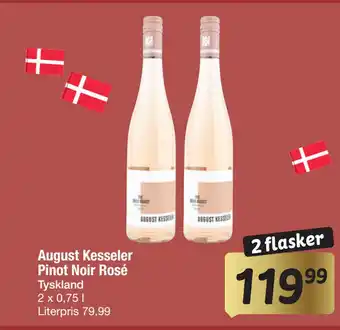 Fakta Tyskland August Kesseler Pinot Noir Rosé tilbud