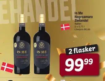 Fakta Tyskland In Me Negroamaro Zinfandel tilbud