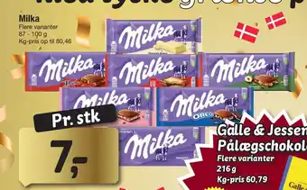 Fakta Tyskland Milka tilbud