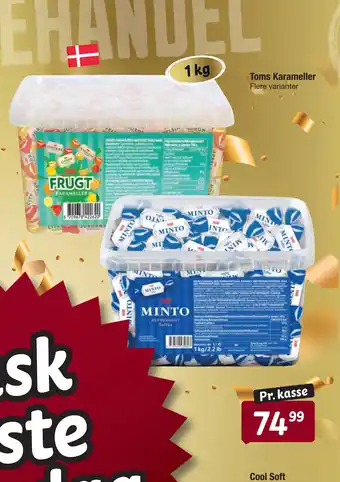 Fakta Tyskland Toms Karameller tilbud