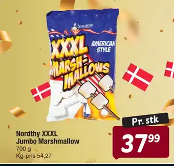 Fakta Tyskland Nordthy XXXL Jumbo Marshmallow tilbud