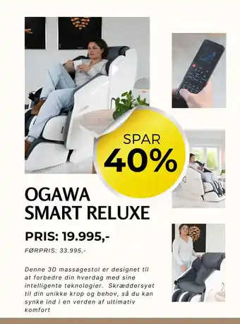 IWAO OGAWA SMART RELUXE tilbud