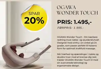 IWAO OGAWA WONDER TOUCH tilbud