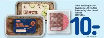 REMA 1000 Steff Houlberg bacon leverpostej tilbud