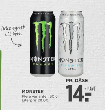 MENY MONSTER tilbud