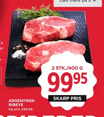 MENY ARGENTINSK RIBEYE tilbud