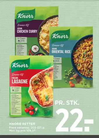 MENY KNORR RETTER tilbud