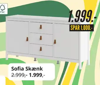 My Home Sofia Skænk tilbud