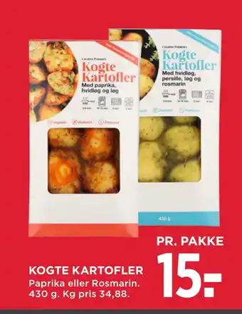 MENY KOGTE KARTOFLER tilbud