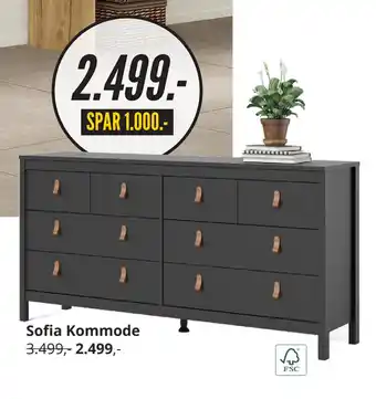 My Home Sofia Kommode tilbud