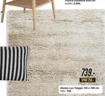 Alaska Luv Tæppe 135 x 190 cm