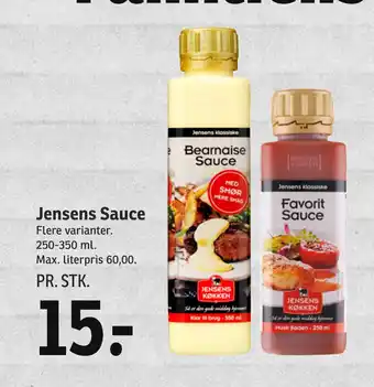 SPAR Jensens Sauce tilbud