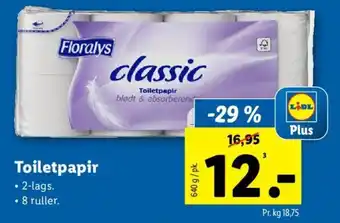 Lidl Toiletpapir tilbud