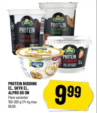 Løvbjerg PROTEIN BUDDING EL. SKYR EL. ALPRO GO ON tilbud