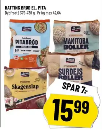 Løvbjerg HATTING BRØD EL. PITA tilbud