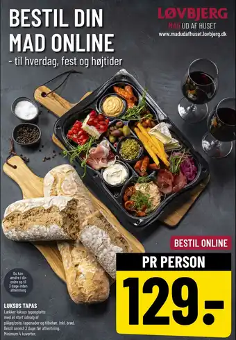 Løvbjerg LUKSUS TAPAS tilbud