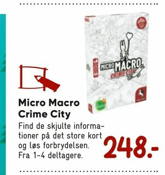 Bilka Micro Macro Crime City tilbud