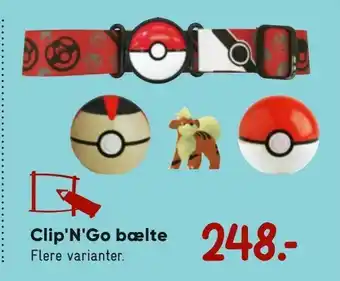 Bilka Clip'N'Go bælte tilbud