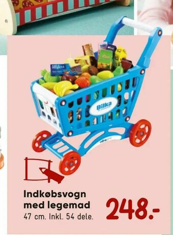 Bilka Indkøbsvogn med legemad tilbud