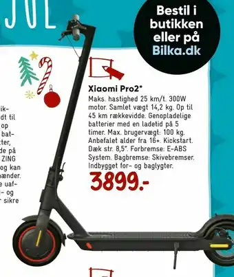 Bilka Xiaomi Pro2 tilbud